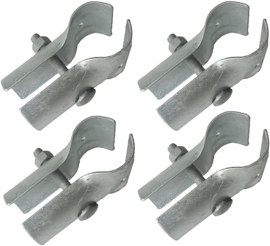 1-3/8" x 1-3/8" Chain Link Fence T-Clamps End Rail Clamps Chain Link Fence End R