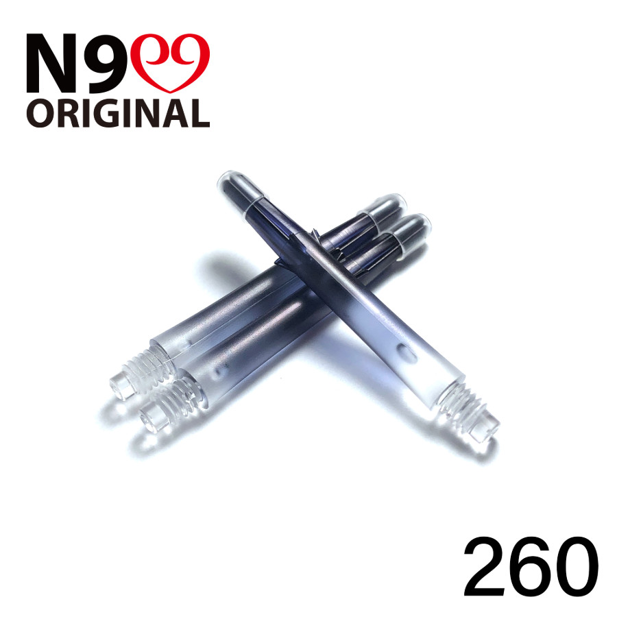 L-Style L Shafts Gradient Clear Cool Black Straight Locked 260 Intermediate