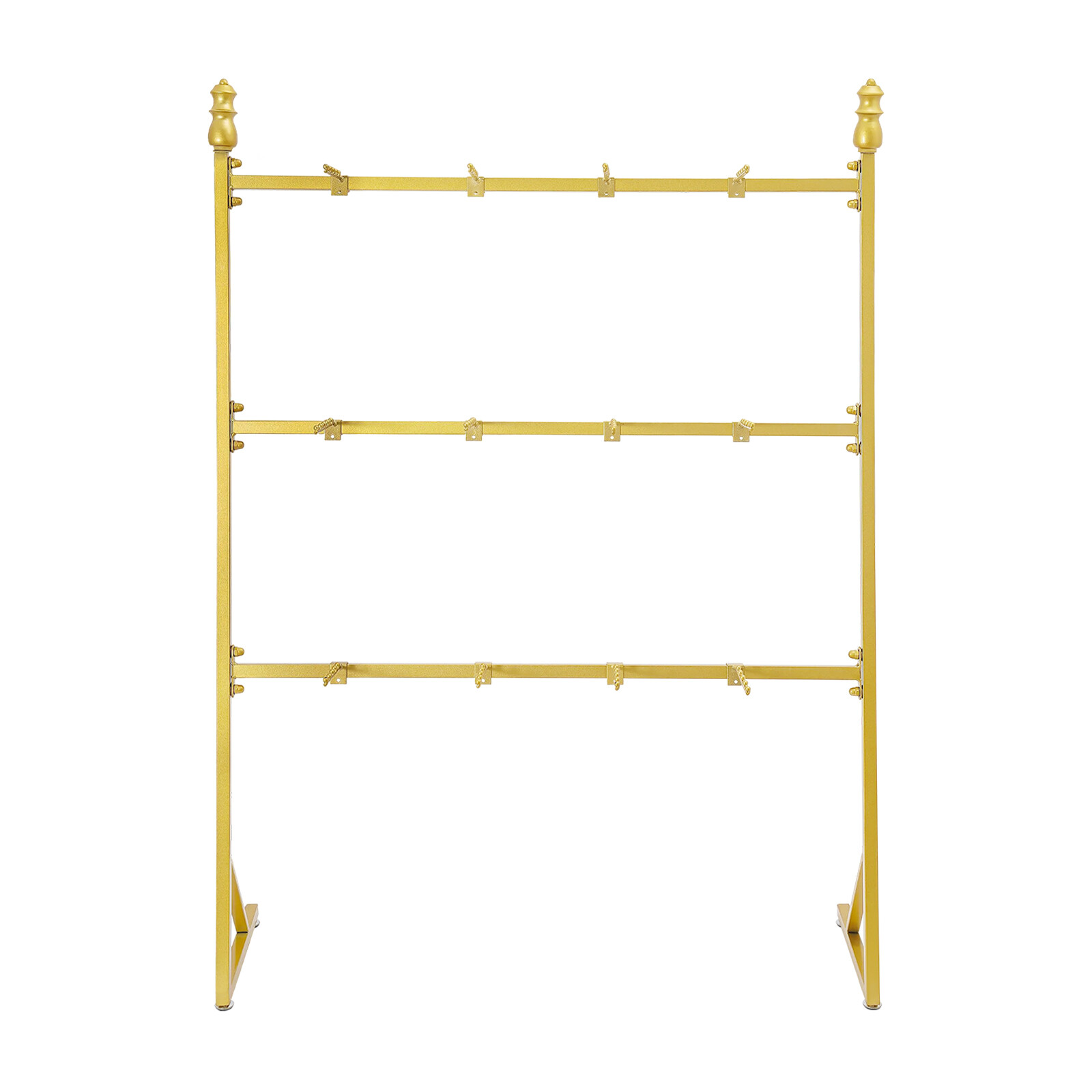 Lingerie Stand Shelves, Bra Gold Rack, Carbon Steel Underwear Display Stands