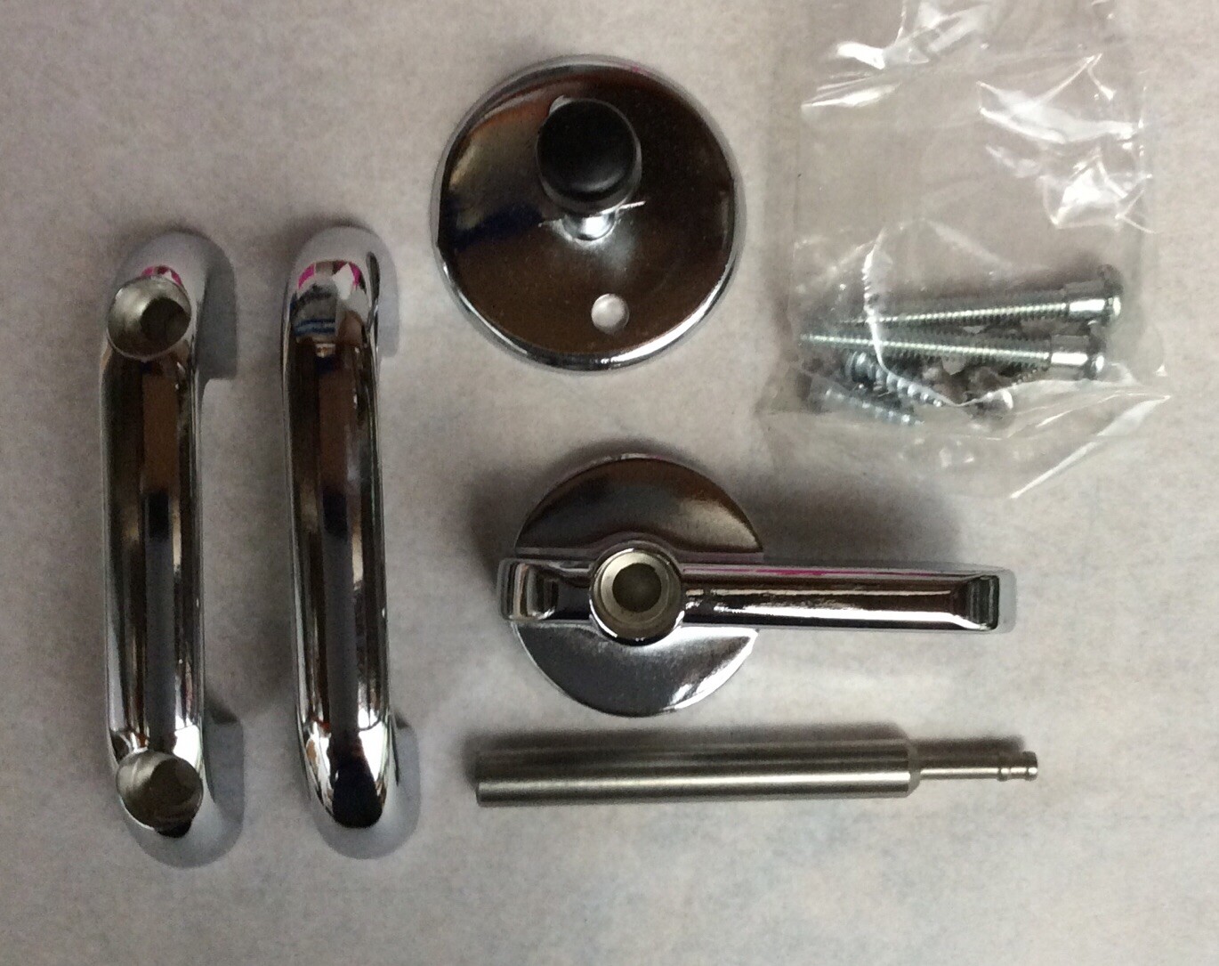 Global Door Hardware Kit Zamak C/L ADA Adder W/Pass 40-8513512-T27
