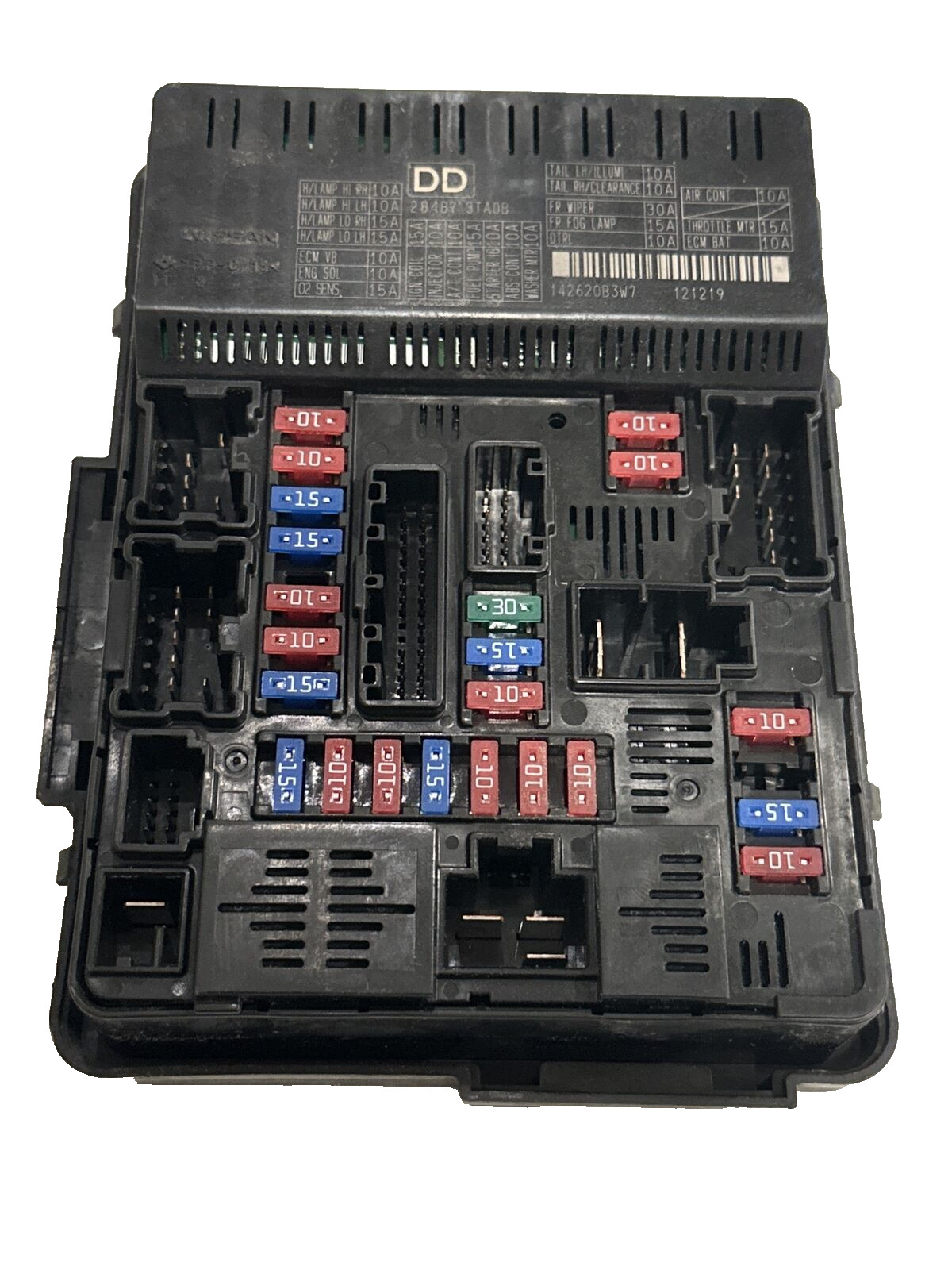 Nissan 284B7-3TA0B INSTRUMENT PANEL CONTROL UNIT FUSE BOX 2013 NISSAN ALTIMA