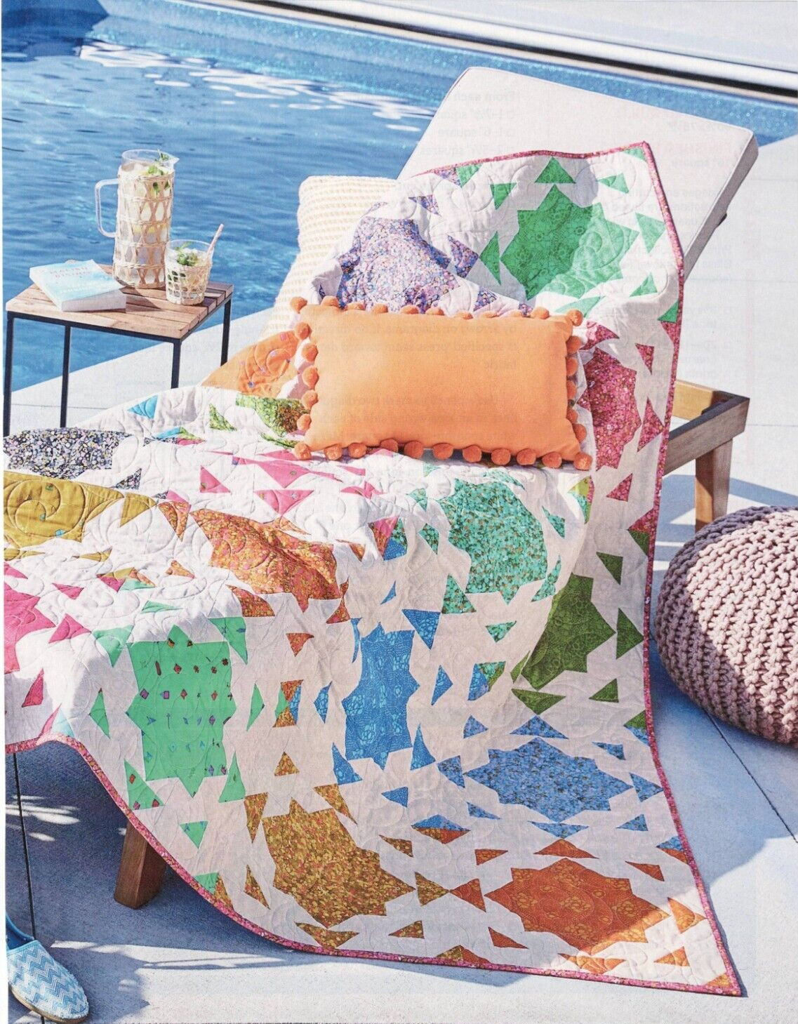 Water Colors Quilt Pattern Pieced LW