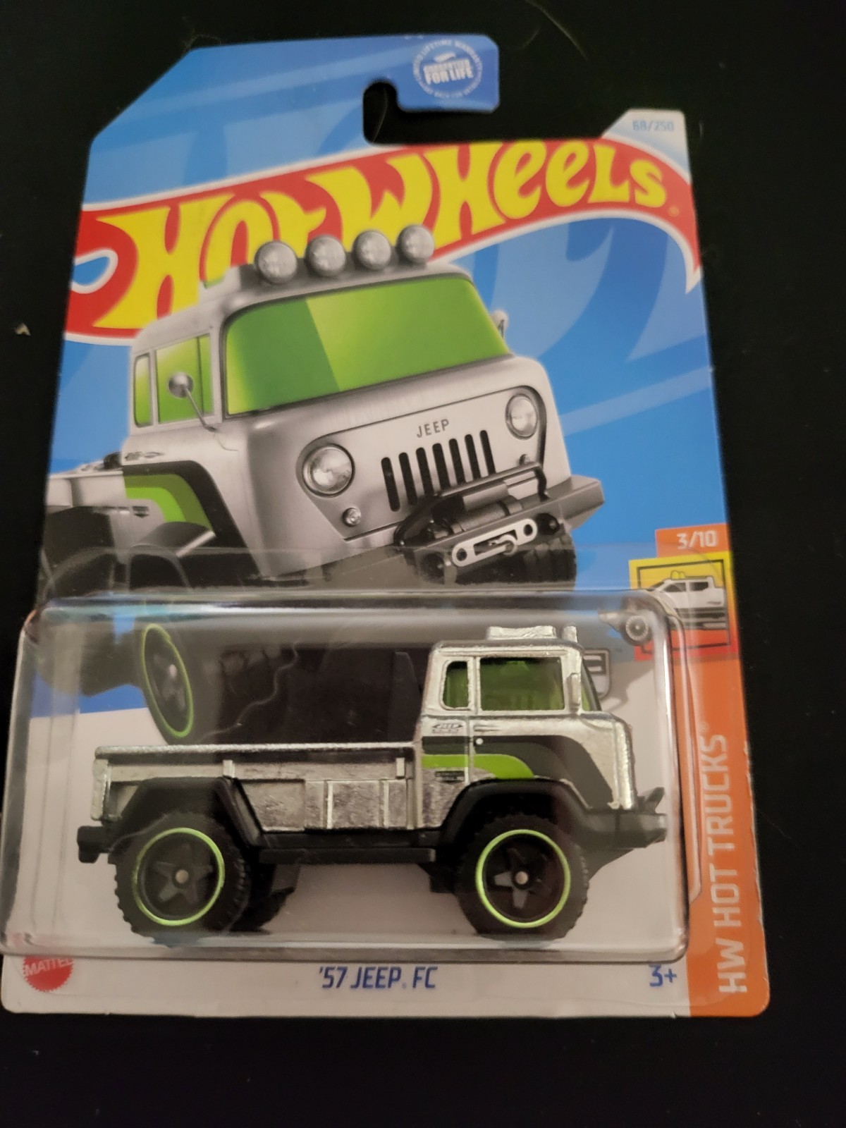 2024 Hot Wheels #68 HW Hot Trucks 3/10 '57 JEEP FC ZAMAC 003 New Near Mint