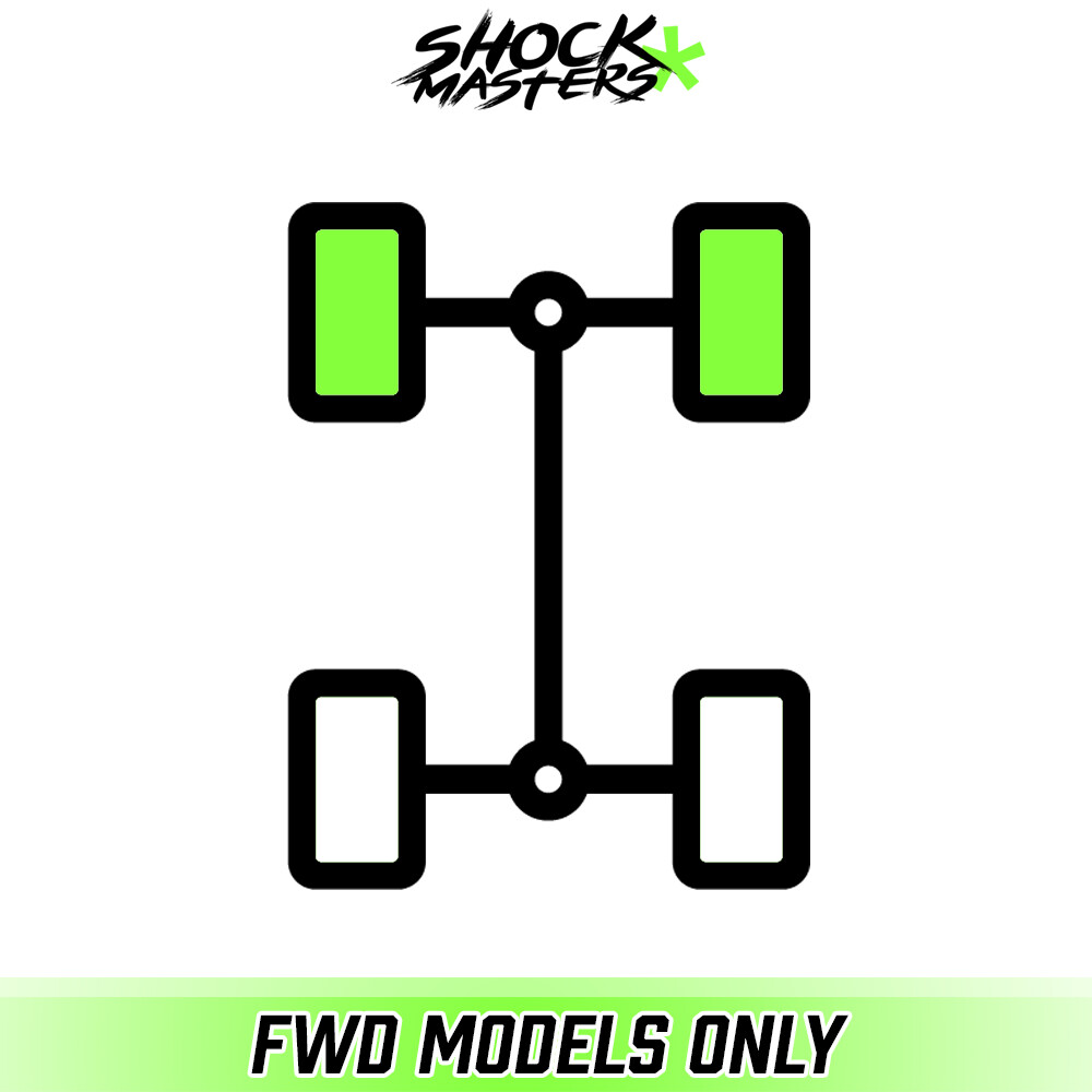 For 2008-2014 Dodge Avenger Front Rear Complete Struts