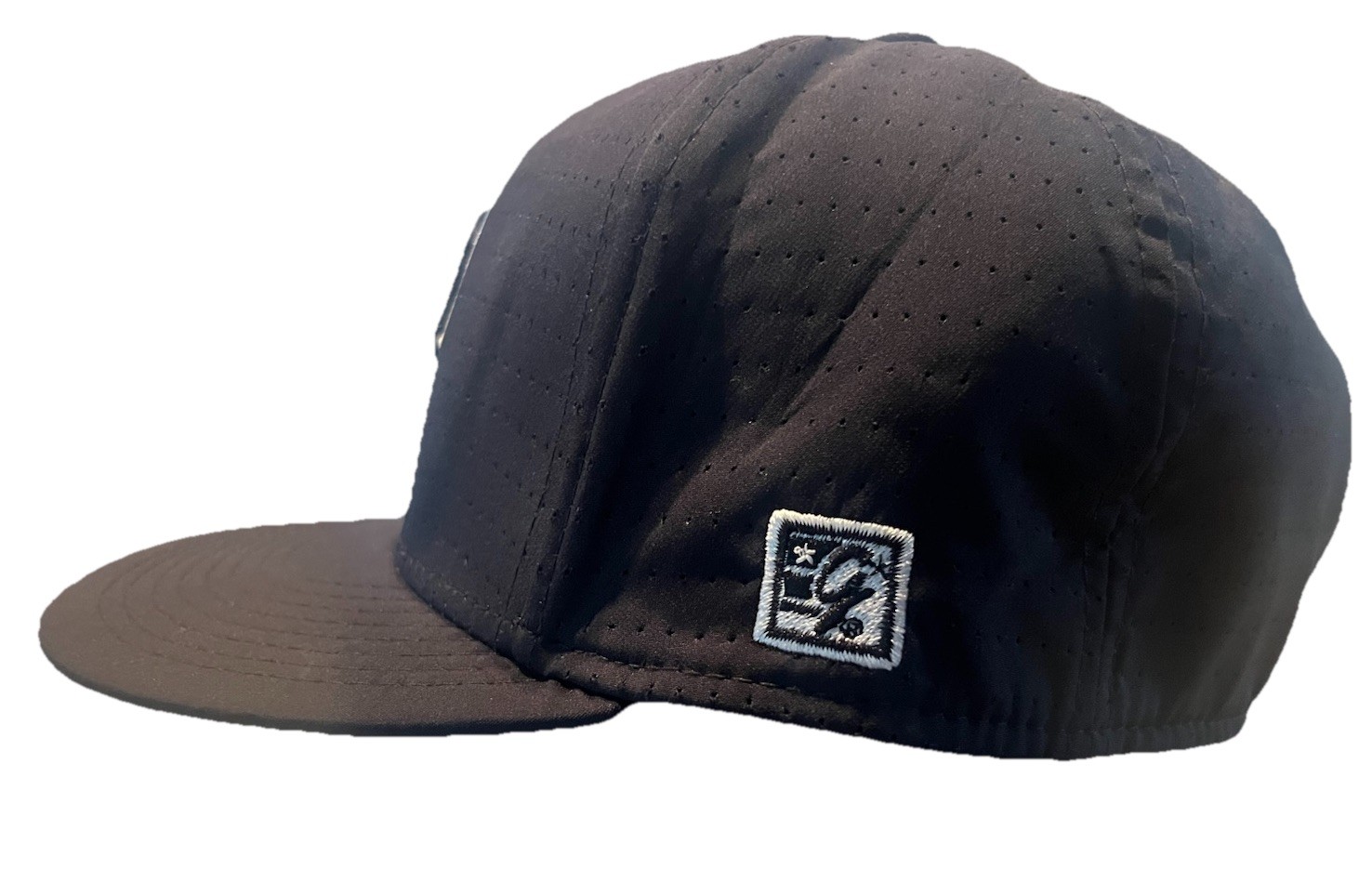 The Game Pro Fitted Six Panel Perforated Baseball Cap, Small, Style GP511