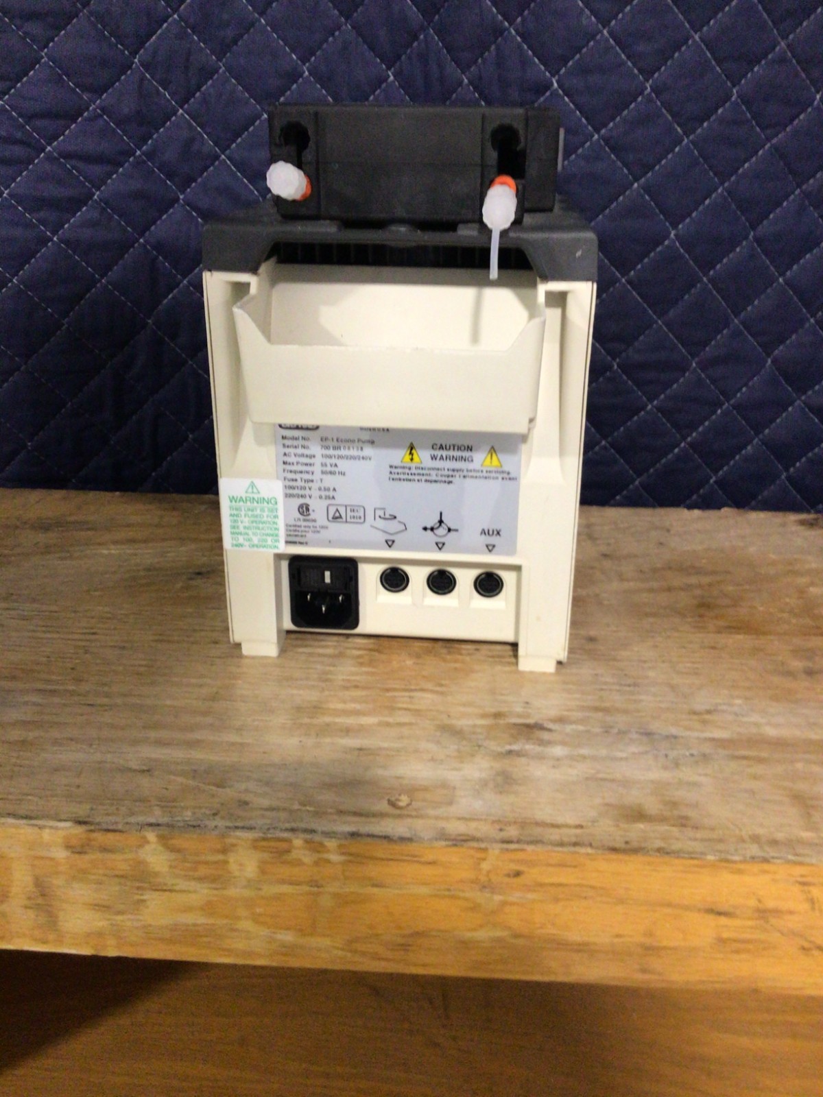 BIORAD ECONO PUMP W/ BIDIRECTIONAL VARIABLE SPEED POWER UNTESTED