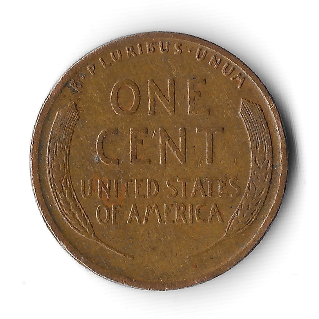 1929 Lincoln Wheat Cent Lamination Error