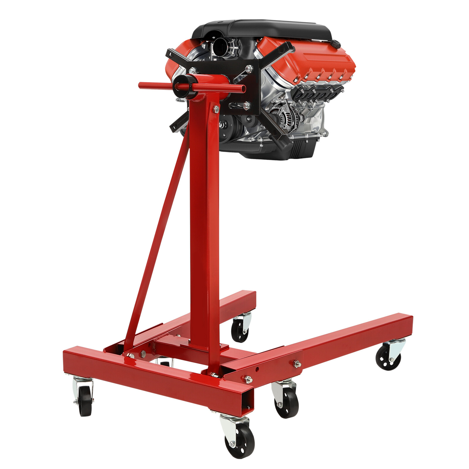 2000 lbs Folding Engine Stand Foldable Rotating Engine Holder Heavy Duty 360°