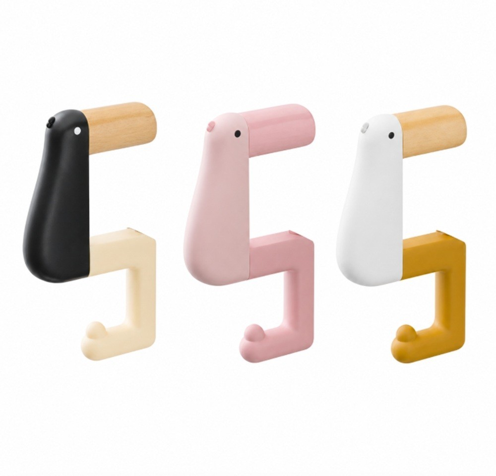 3-Pack Foldable Purse Hook Non Slip Bird Bag Hanger Table Travel Handbag Holder