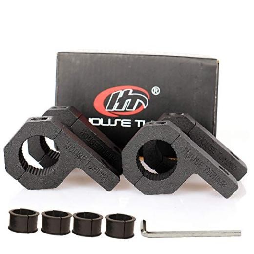 4pcs 3/4 inch Light Mount Bracket for 0.75" Tube Clamp 19mm 0.75"-Clamp Kit