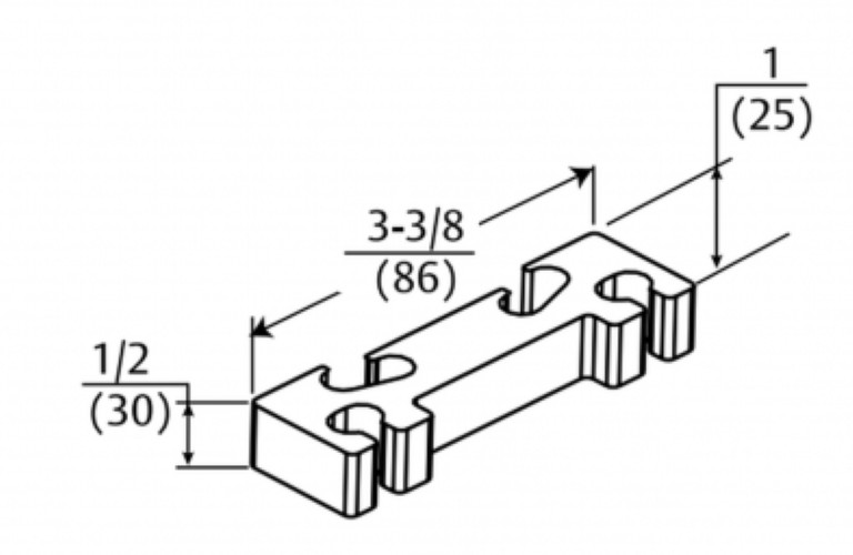 NORTON DOOR CLOSER 6891- 689 CLEARANCE/SUPPORT BLADE STOP