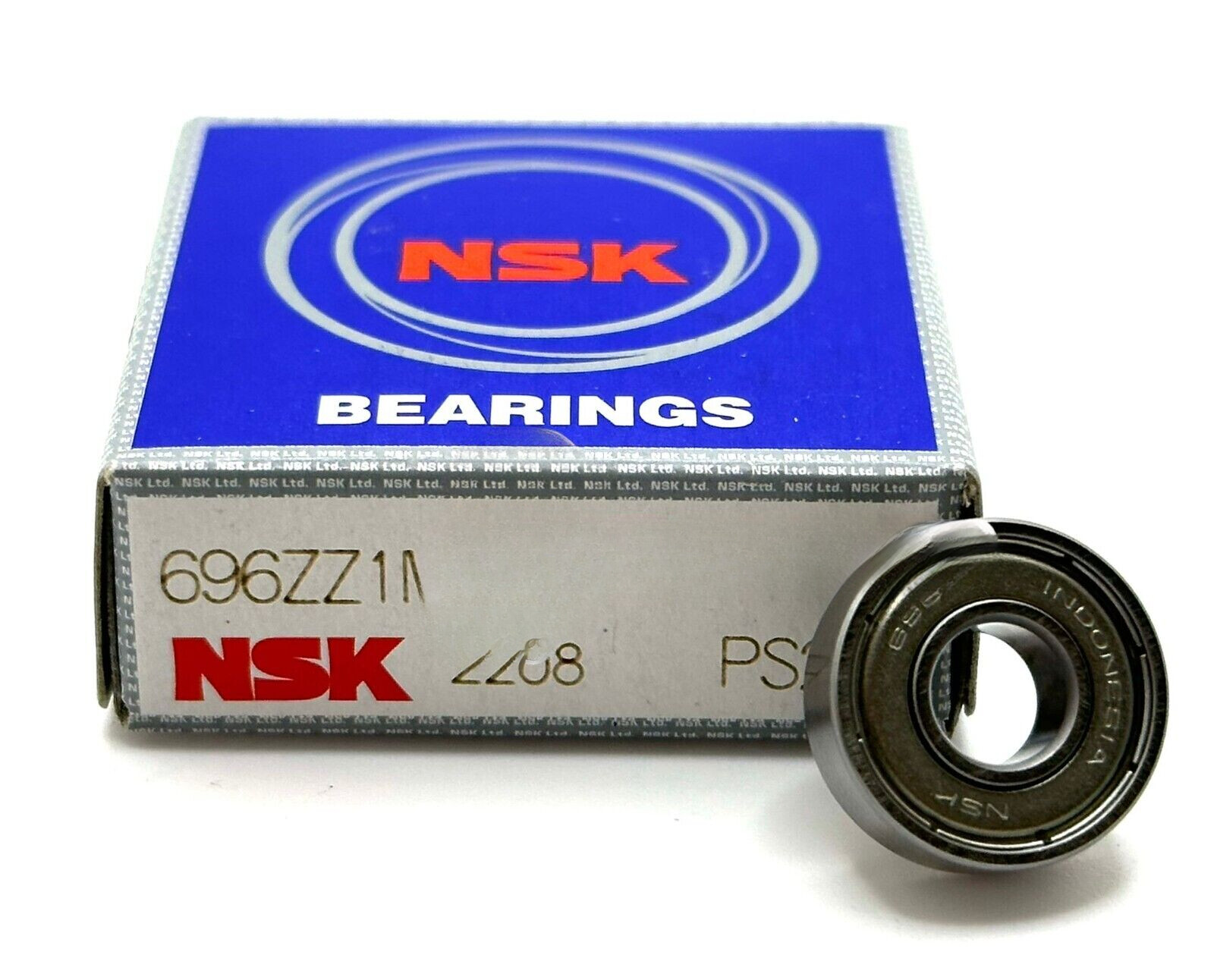 NEW NSK 696 ZZ C3 DEEP GROOVE BALL BEARING, METAL SHIELDED 6x15x5mm