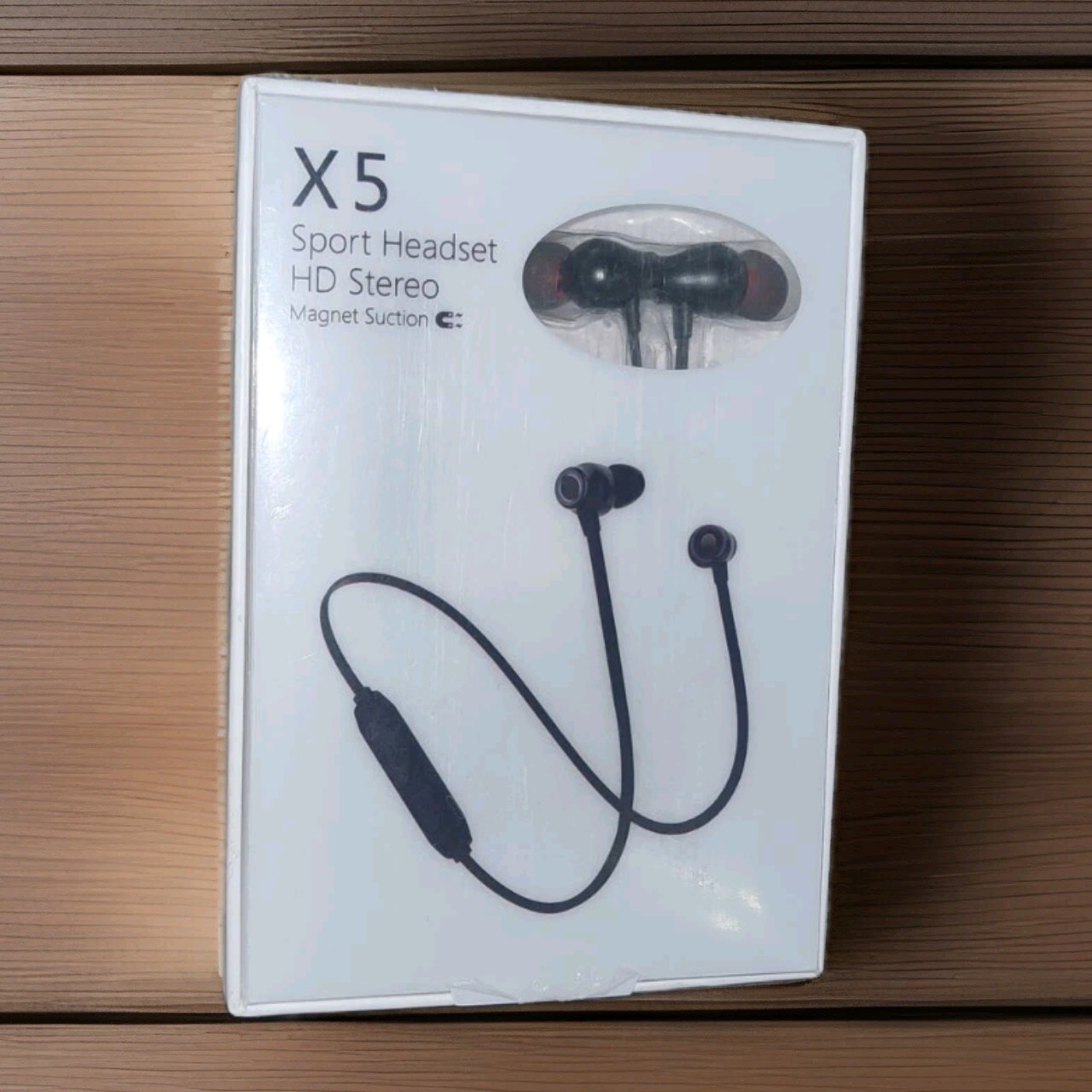 X 5 Sport Headset Wireless HD Stereo (New/Open Box)