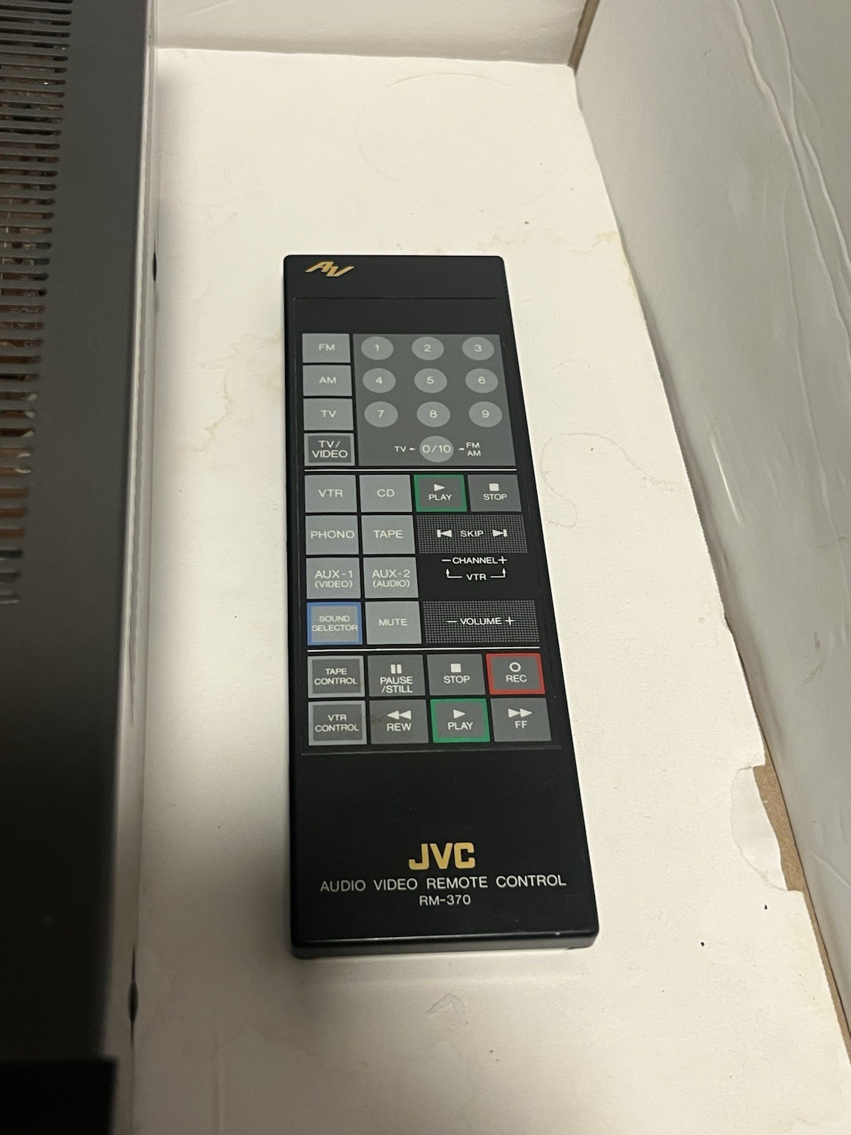 JVC R-X370V STEREO RECEIVER WITH REMOTE BUNDLE