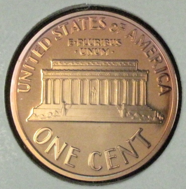 2000 S PROOF LINCOLN MEMORIAL CENT DCAM DEEP CAMEO UNCIRCULATED