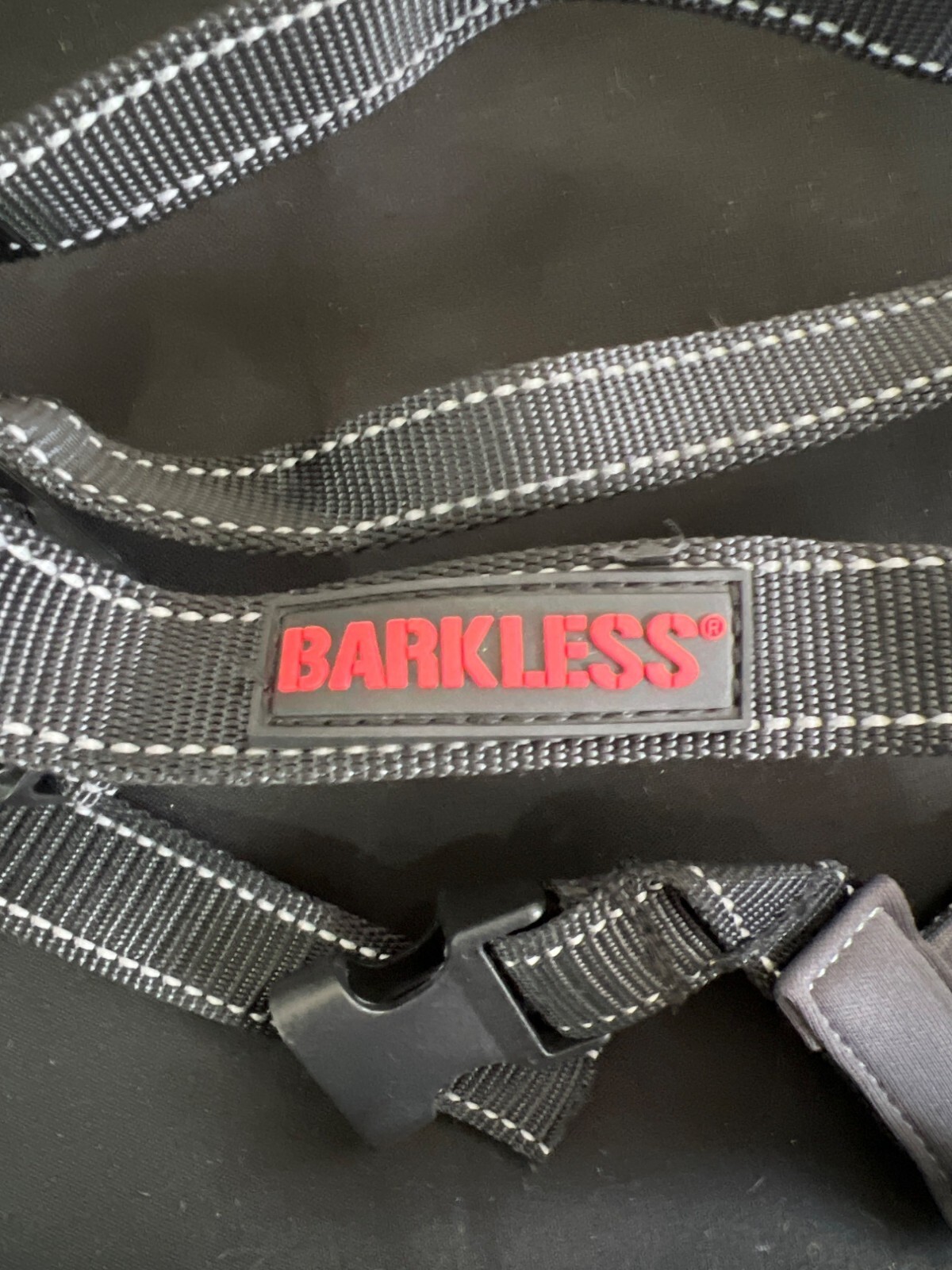 Barkless Adjustable Dog Muzzle Size 5 Nylon Straps Large Breed Dogs