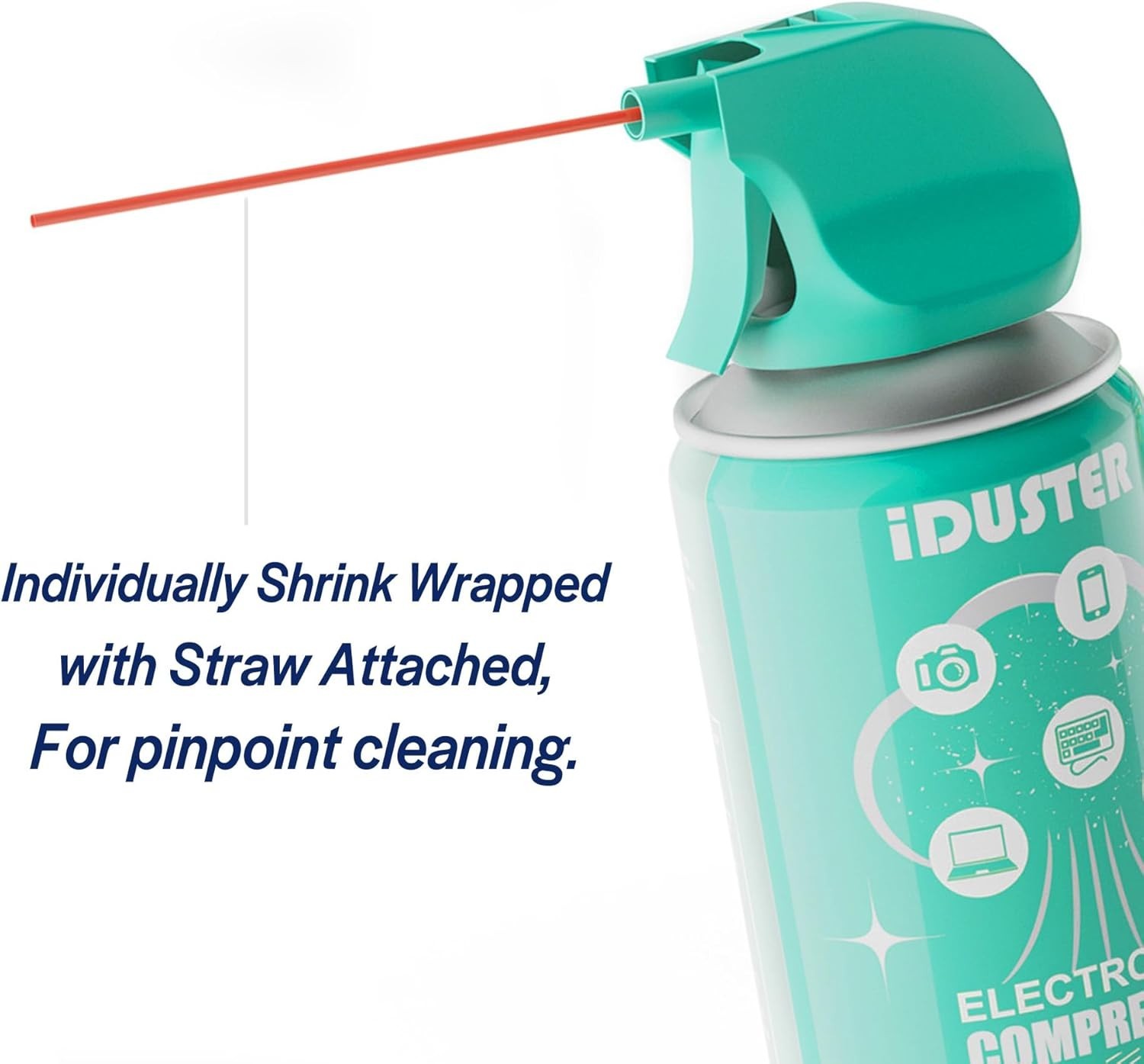 Eco-Friendly Canned Air Duster for Electronics - 2PCS 3.5oz with Safety Features