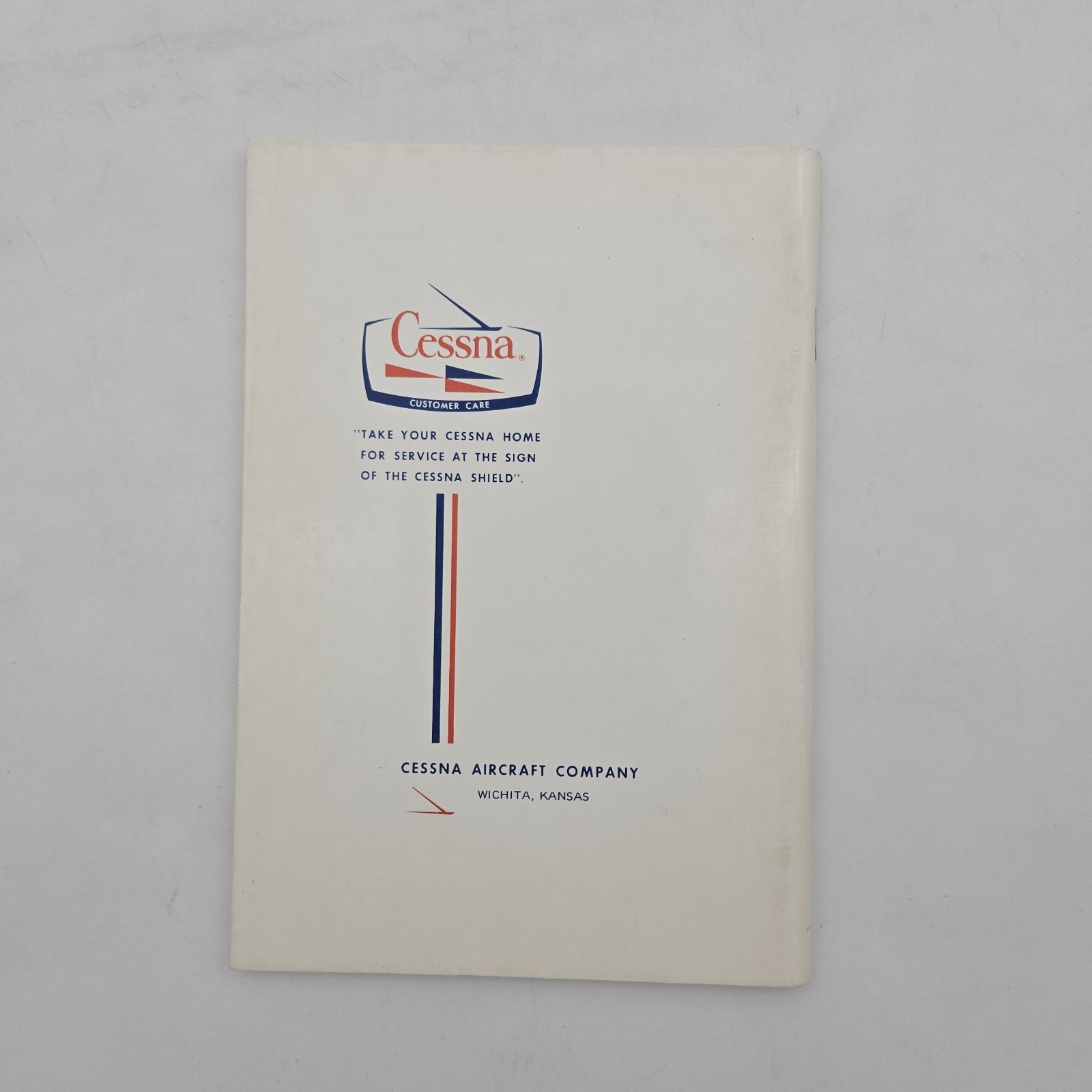 Vintage 1975 Cessna Skywagon 180 Model 180J Owner's Manual
