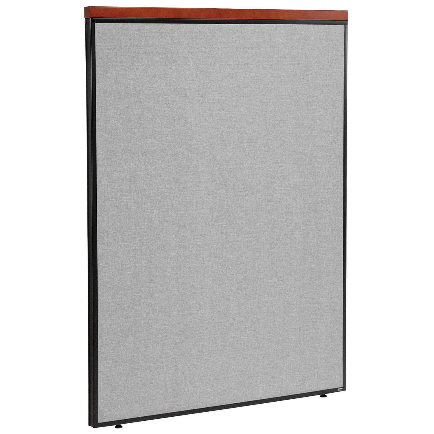 48-1/4"W x 61-1/2"H Deluxe Office Partition Panel Gray