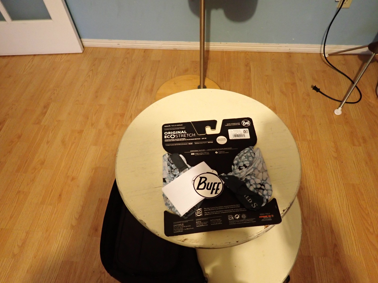 NWT BUFF Original Eco Stretch Multifunction Headwear blue white black