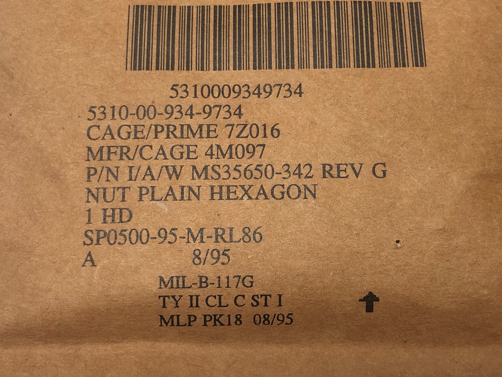 #4-48 PLAIN HEX NUT LOT OF 1000