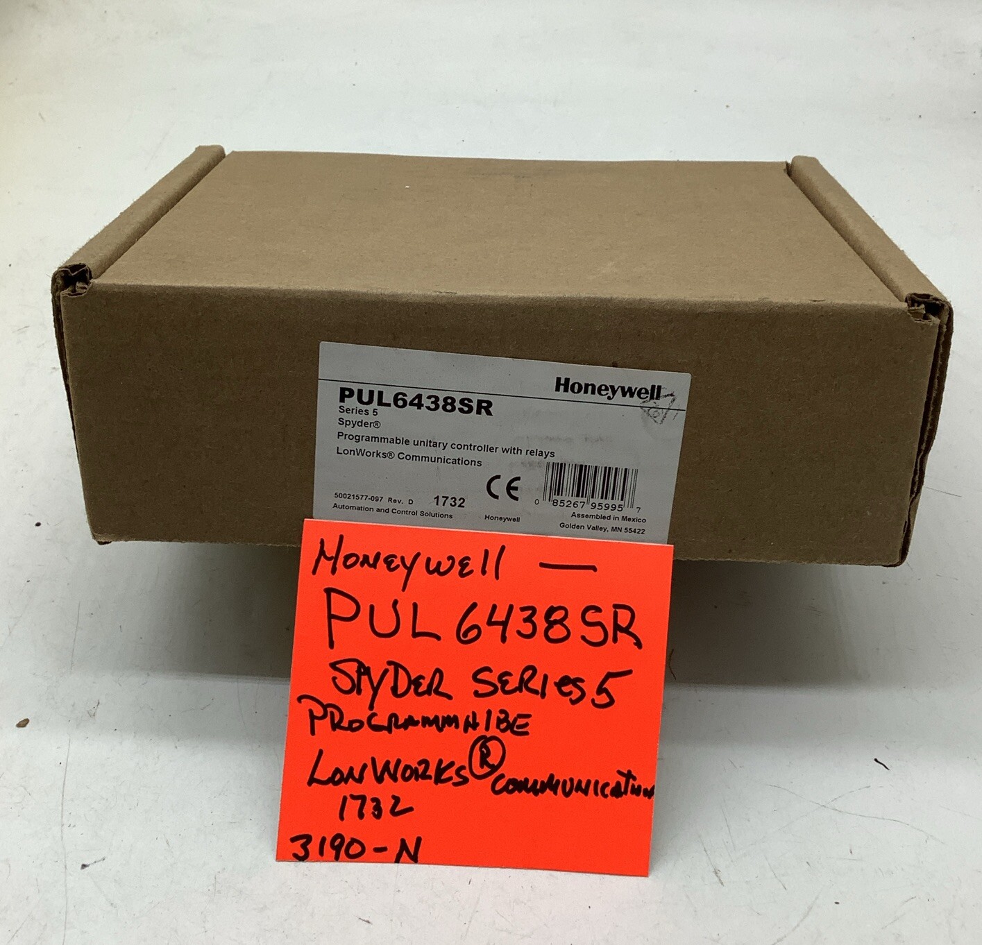 Honeywell PUL6438SR Spyder Programmable Controller Series 5(3190-N)