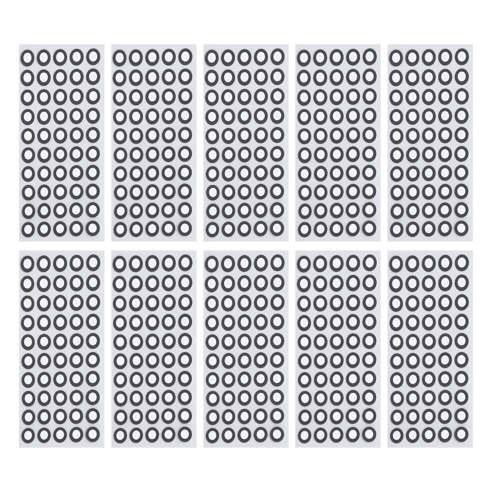 1000x 3D Scanning Marker ID 6mm OD 10mm High Reflection Strong Adhesion 3D T NEW