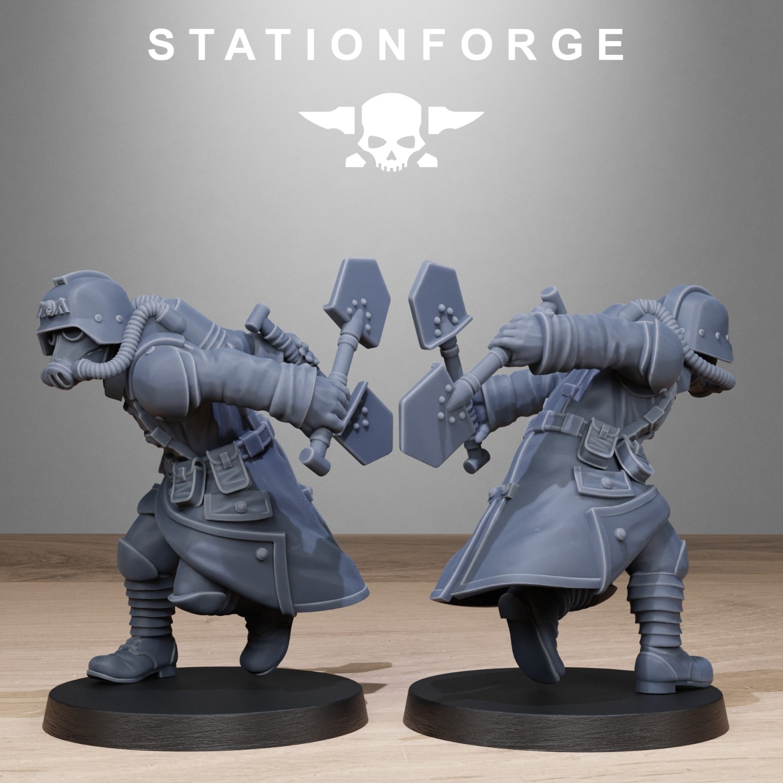 GrimGuard Shovel Fighter - Stationforge