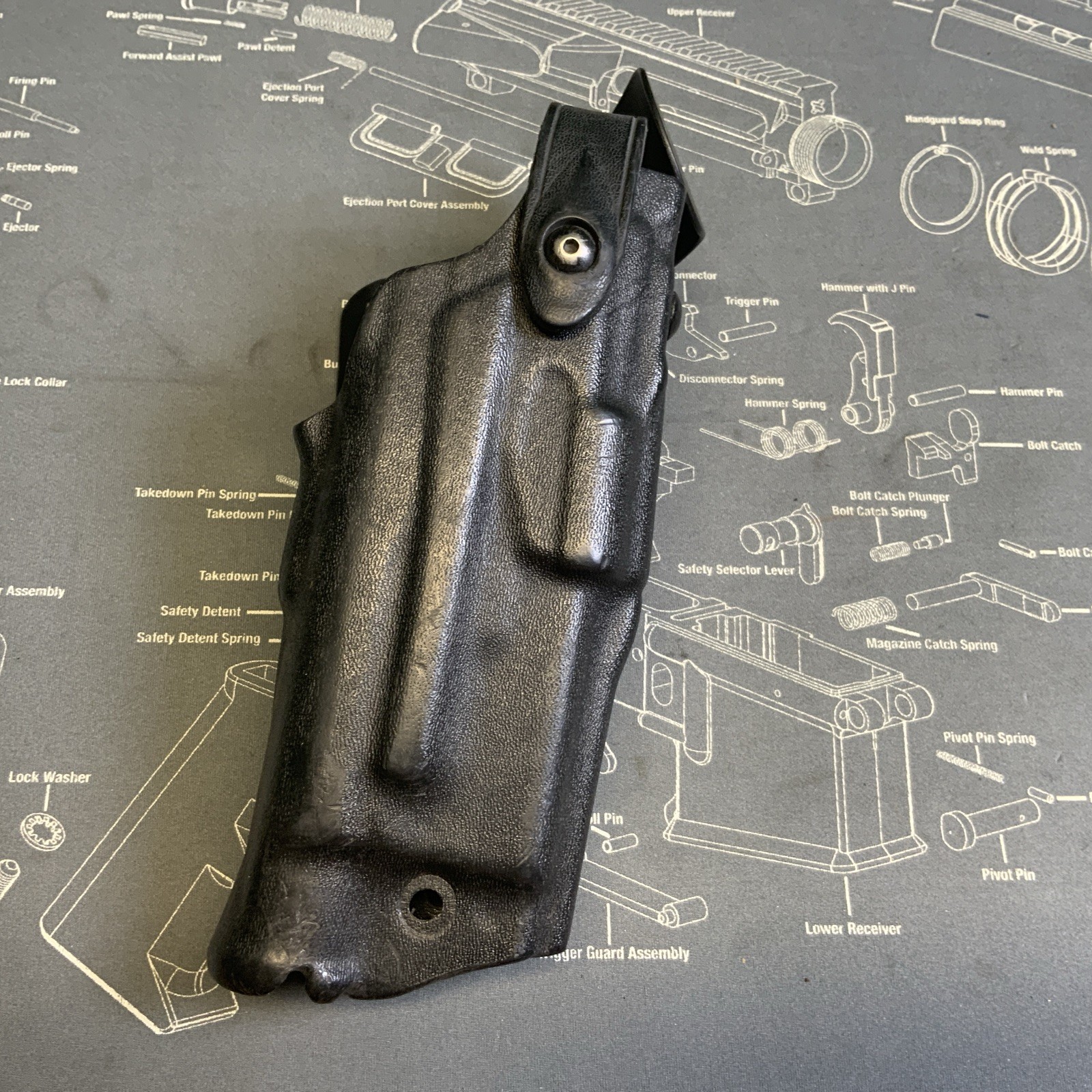 Safariland Kydex Duty Holster 6369-8301 RH Glock 17/22 SF X300 ULTRA