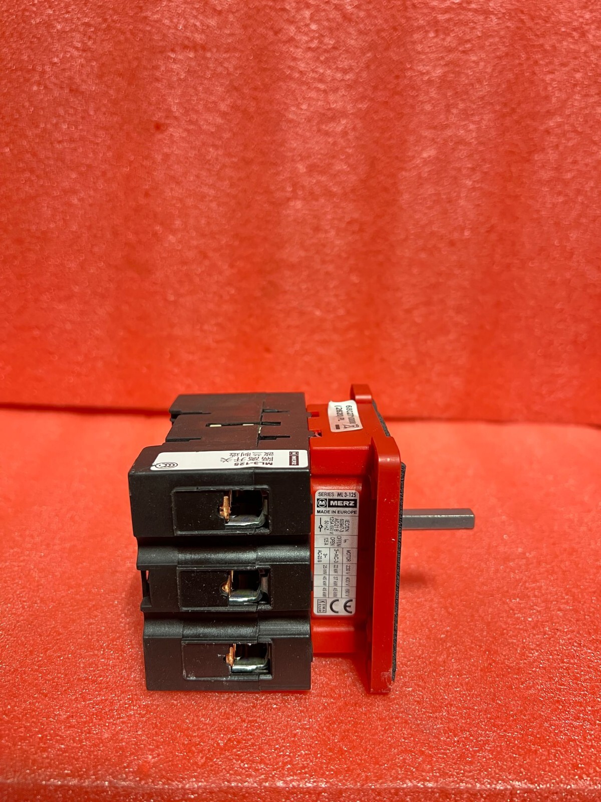 Merz ML 3-125 Main Switch 3-Pole AC3 125A 37kW