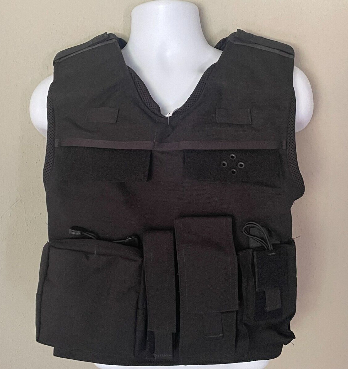 ABA Standard Tactical Armor Carrier Side Open Fix Pocket Large 2218-2516 Black