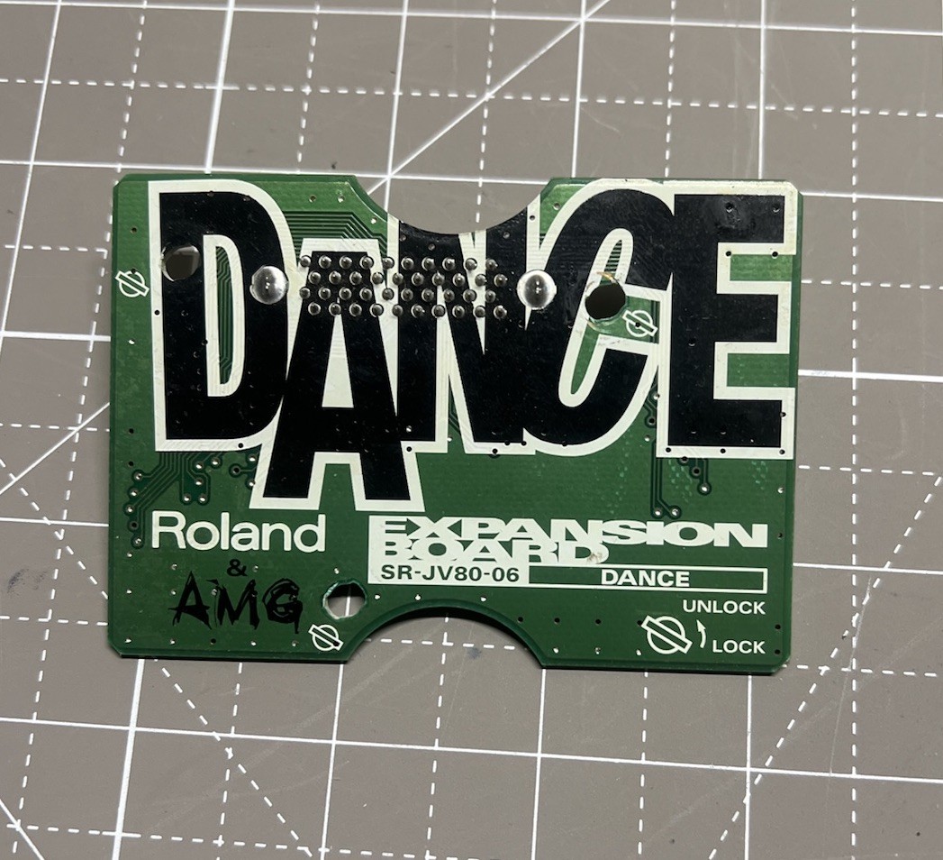 Roland SR-JV80-06 Dance Expansion