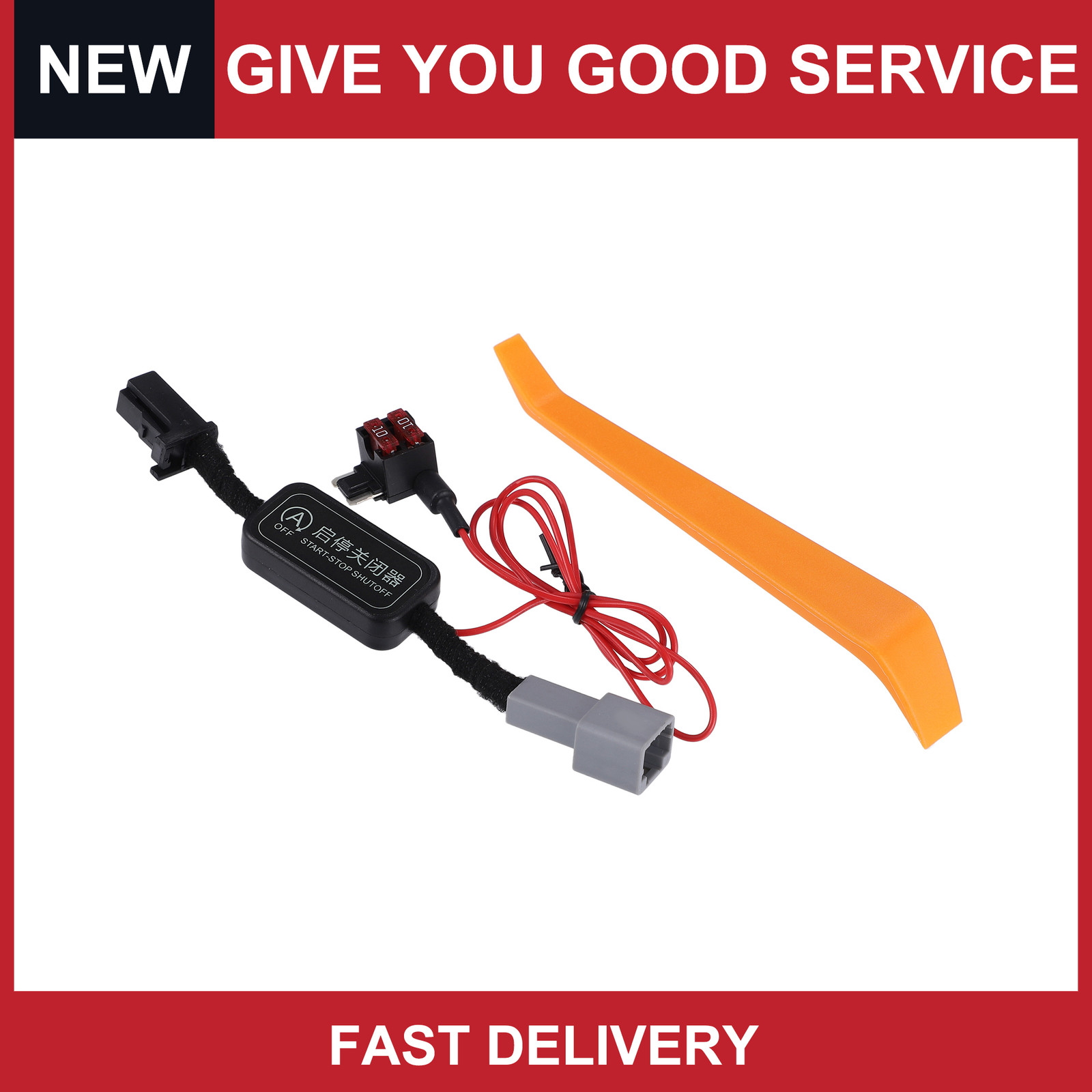 Auto Start Stop A-Off Cable for Subaru Forester Crosstrek 19-23 Plastic Set