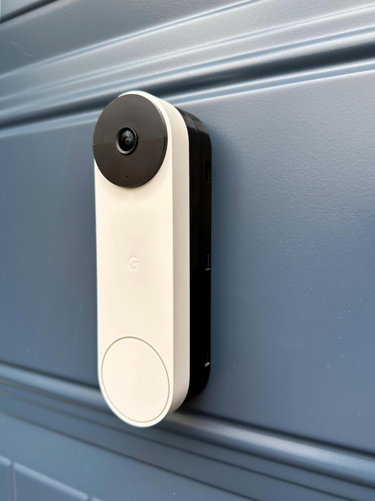Magnetic Mount for Google Nest Doorbell - No-Drill Outdoor Security Mount