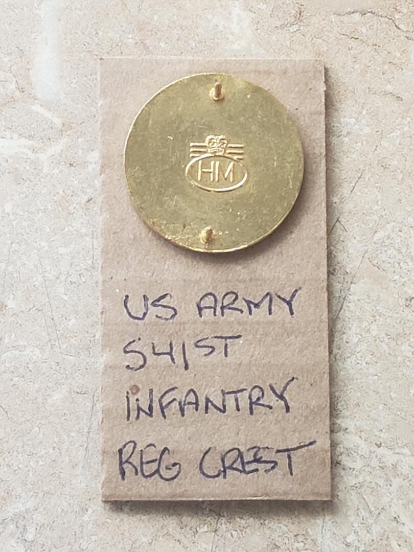 US Army 541st Infantry Regiment DUI Crest