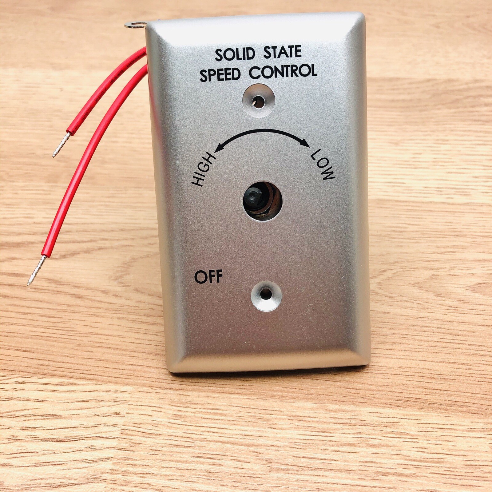 RAFFEL 385031 SOLID STATE SPEED CONTROL SWITCH FAN WALL MOUNT CONTROLLER 120V 50