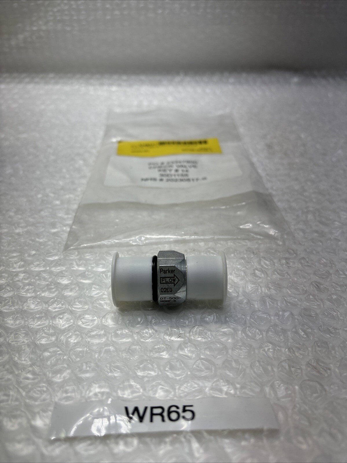 ** NEW PARKER DT-500-MOMF-5 HYDRAULIC CHECK VALVE FAST SHIPPING &WARRANTY#