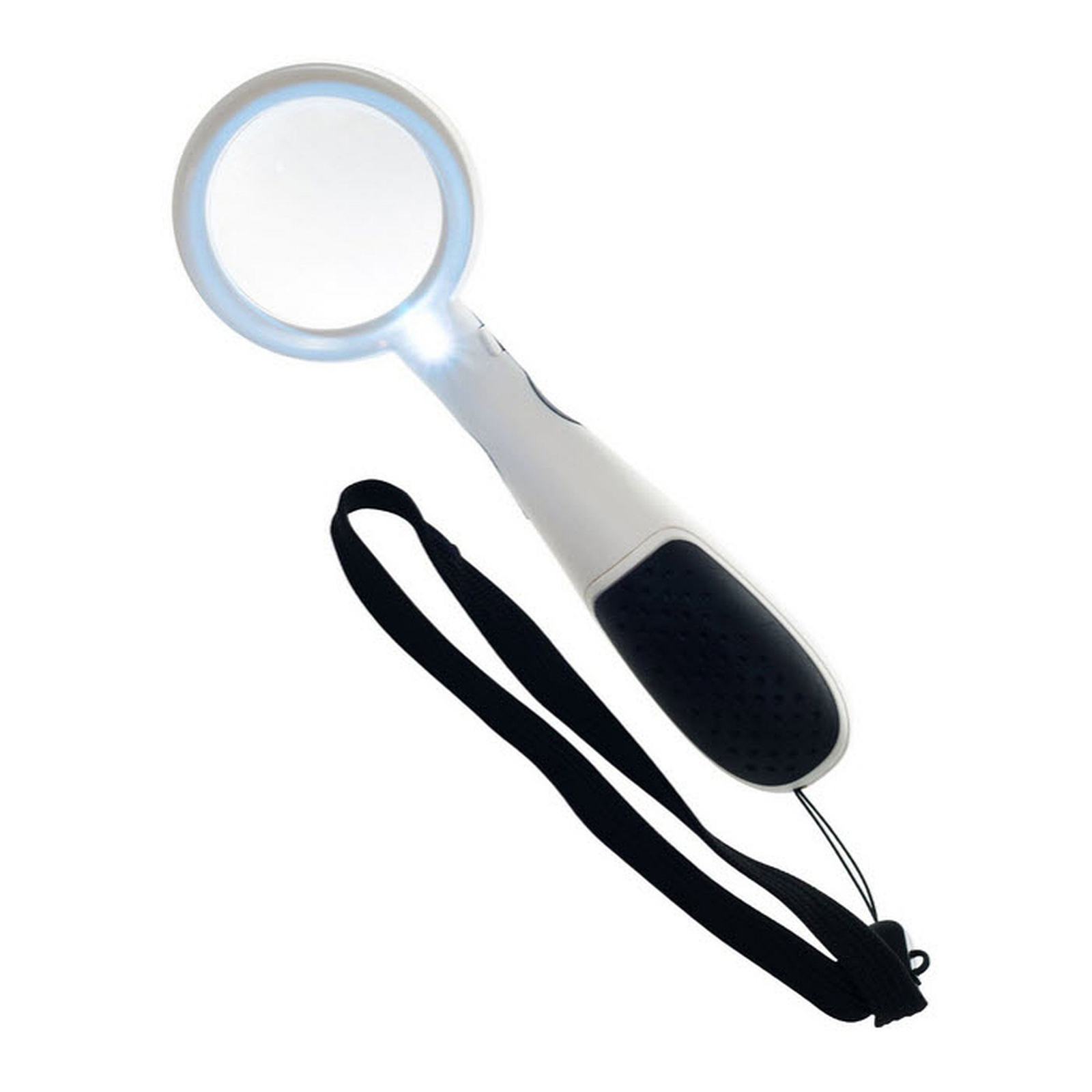 Hawk MP75720 5X Magnifying Glass – Handheld LED Lighted Tool with Strap