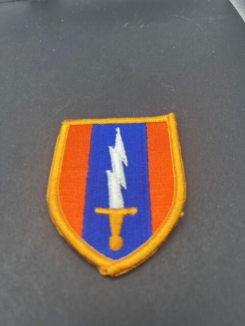 US Army 1st Signal Brigade Vietnam Color Patch NOS Sew On