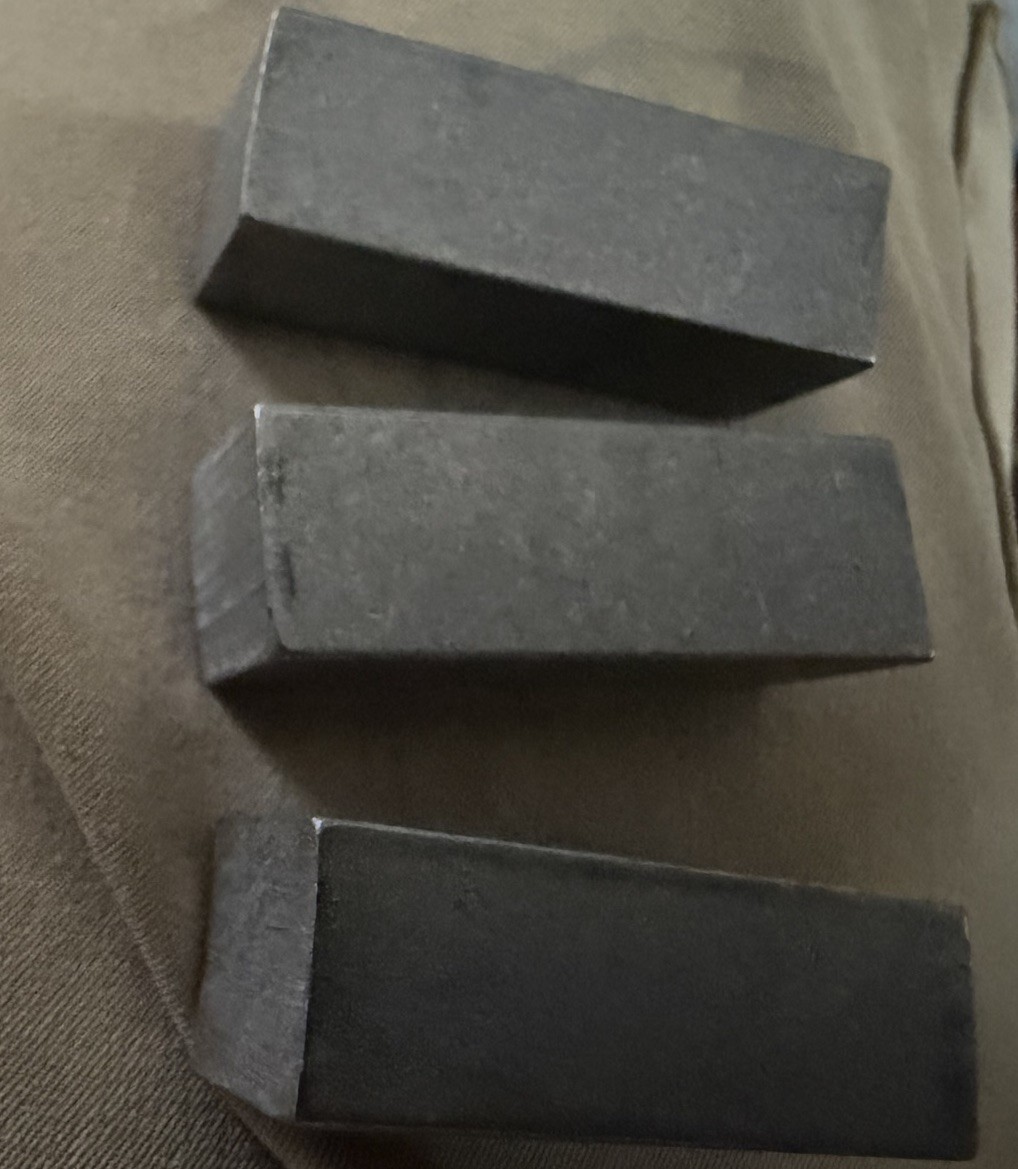 Square Machine Keys Half X 1 And Half Stainless