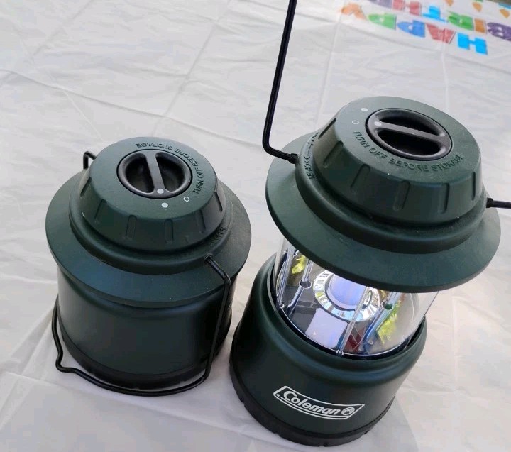 Coleman Series 5315 Pack-Away Lantern Collapsible Battery Powered NoBoxNobattery
