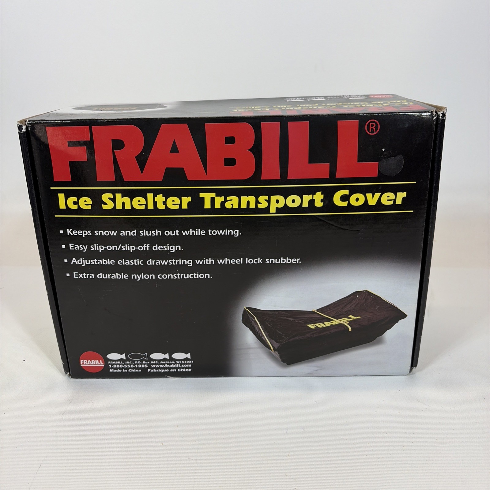 Frabill Ice Shelter Transport Cover Model 1622 Fits Frabill 6120 Two Man Trekker