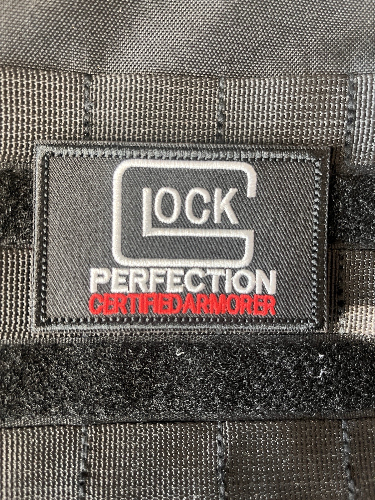 Glock Perfection Morale Patch Embroidered Armorers Patch Tactical Hook And Loop