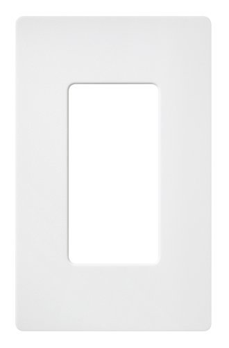 LUTRON CW-1-WH  SCREWLESS WALL PLATE (20 PACK) NEW
