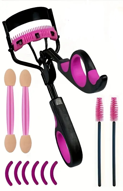 Comb Eyelash Set Tool Eyelash Curler, Mascara Separator, Eyelash Brush, Eyebrow