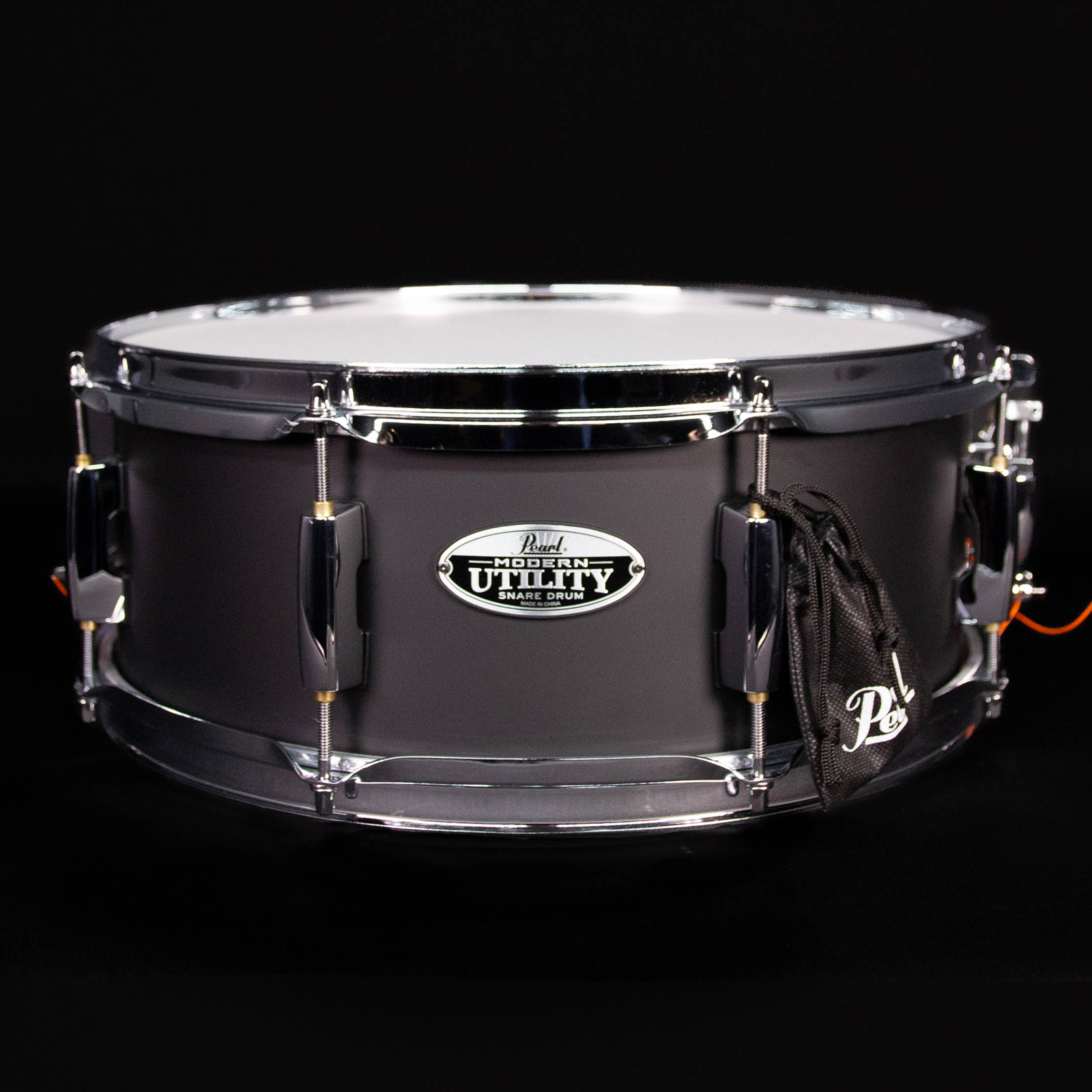 Pearl 14" x 5.5" Modern Utility Maple Snare, Satin Black