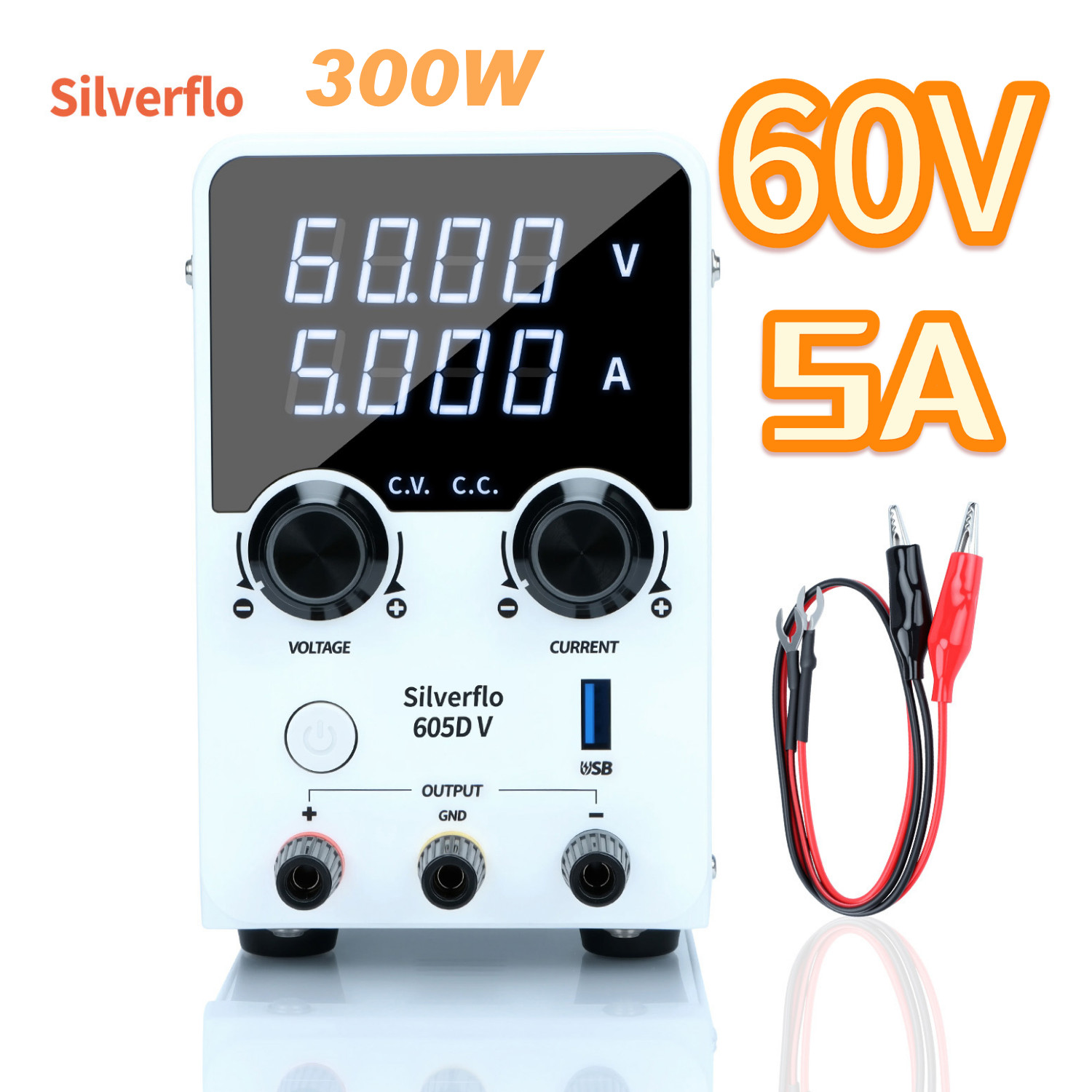 DC power supply Bench Variable Programmable power Source 30/60V 5A adjustable