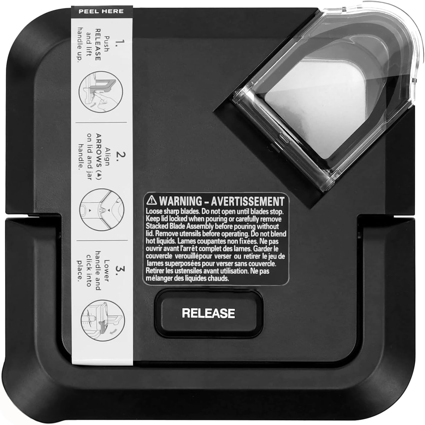 Durable Locking Lid for Ninja 72 oz Blenders - Compatibility Guaranteed