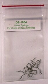 Z-Stuff DZ-1004 O Ross/Curtis Switches Throw Springs