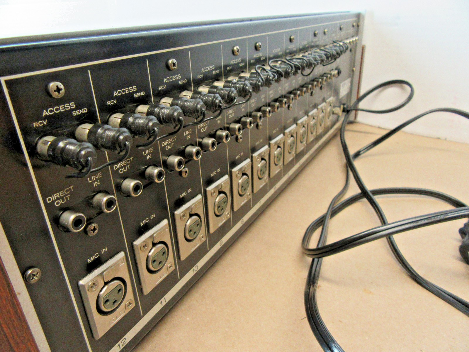 Vintage Tascam Model M-35EX expansion console mixer